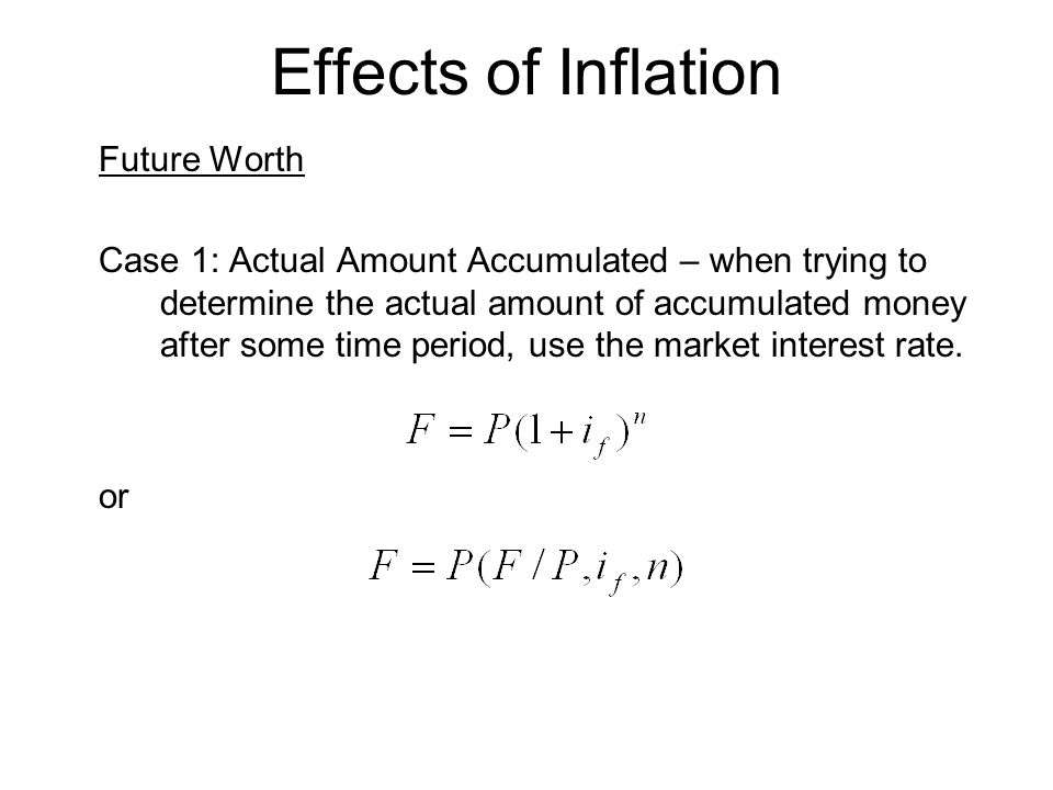 Effects of Inflation Inflation – the increase in the amount of money  necessary to obtain the same amount of product or service before the  inflated prices. - ppt download