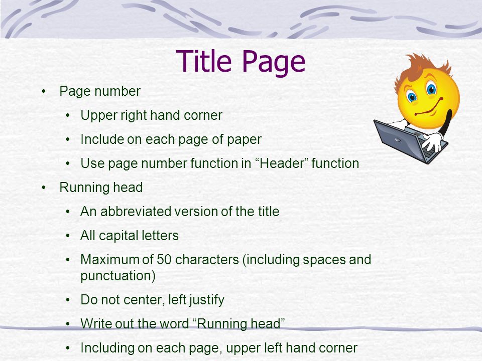 writing in apa style 6 th edition general apa style 8 x 11 apa 6th headings