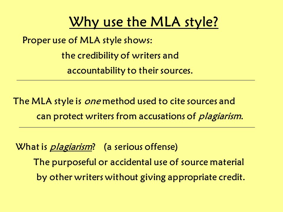 citing sources using the mla format by l edwards library mla format cited sources