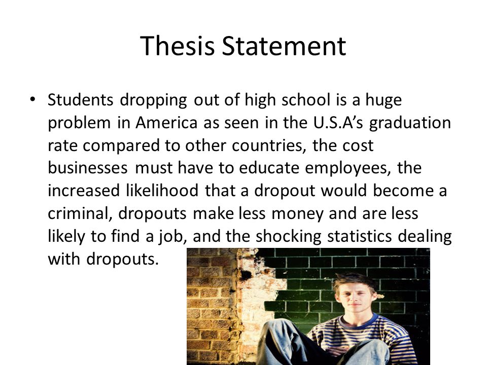 causes of dropping out of college essay