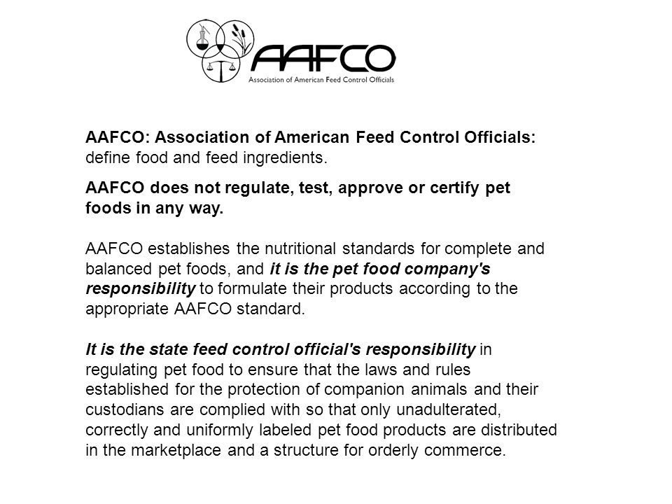 aafco complete and balanced