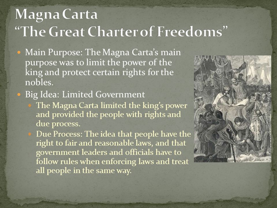 Lesson Goal: Trace the impact that the Magna Carta, English Bill of Rights,  Mayflower Compact, and Thomas Paine's Common Sense had on colonists' views.  - ppt download