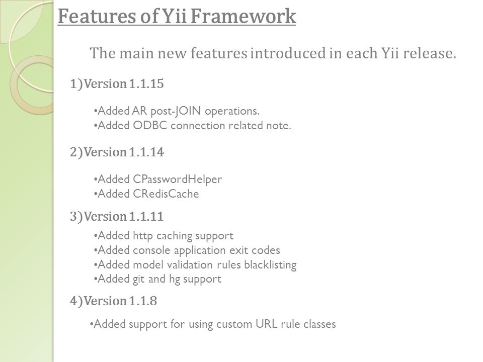 Yii Development Yii Stands For Yes It Is A Fast Secure High