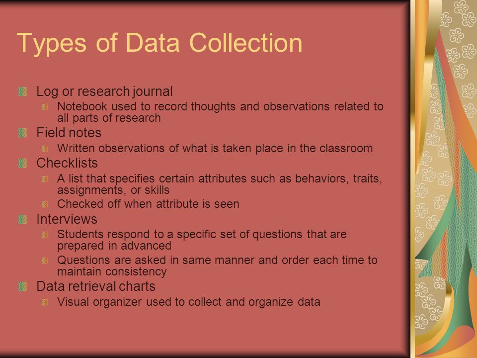 Data Analysis Types Of Validity Internal Validity Degree To Which Results Are True For The Participants External Validity Degree To Which Results Can Ppt Download