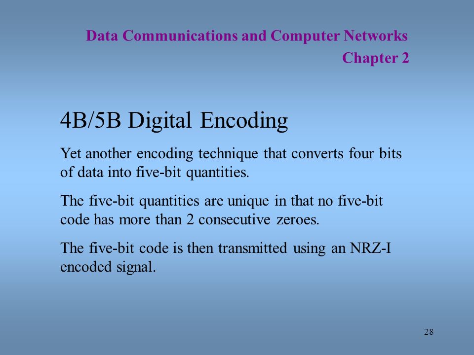 1 Chapter 2 Fundamentals of Data and Signals Data Communications and ...