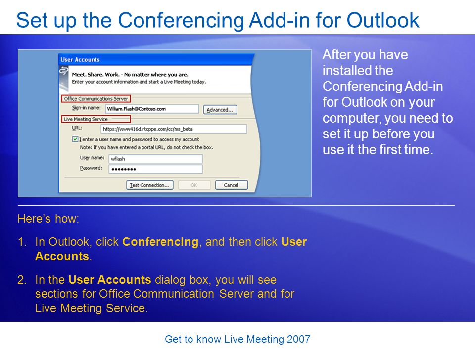 office live meeting install office live meeting install