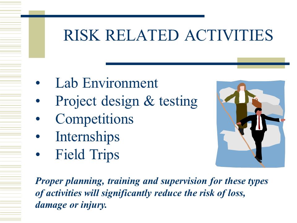 MANAGING BUSINESS RISKS AN OVERVIEW CSU, Northridge January, 2004 Chris Brady University Risk Manager. - ppt download - 웹