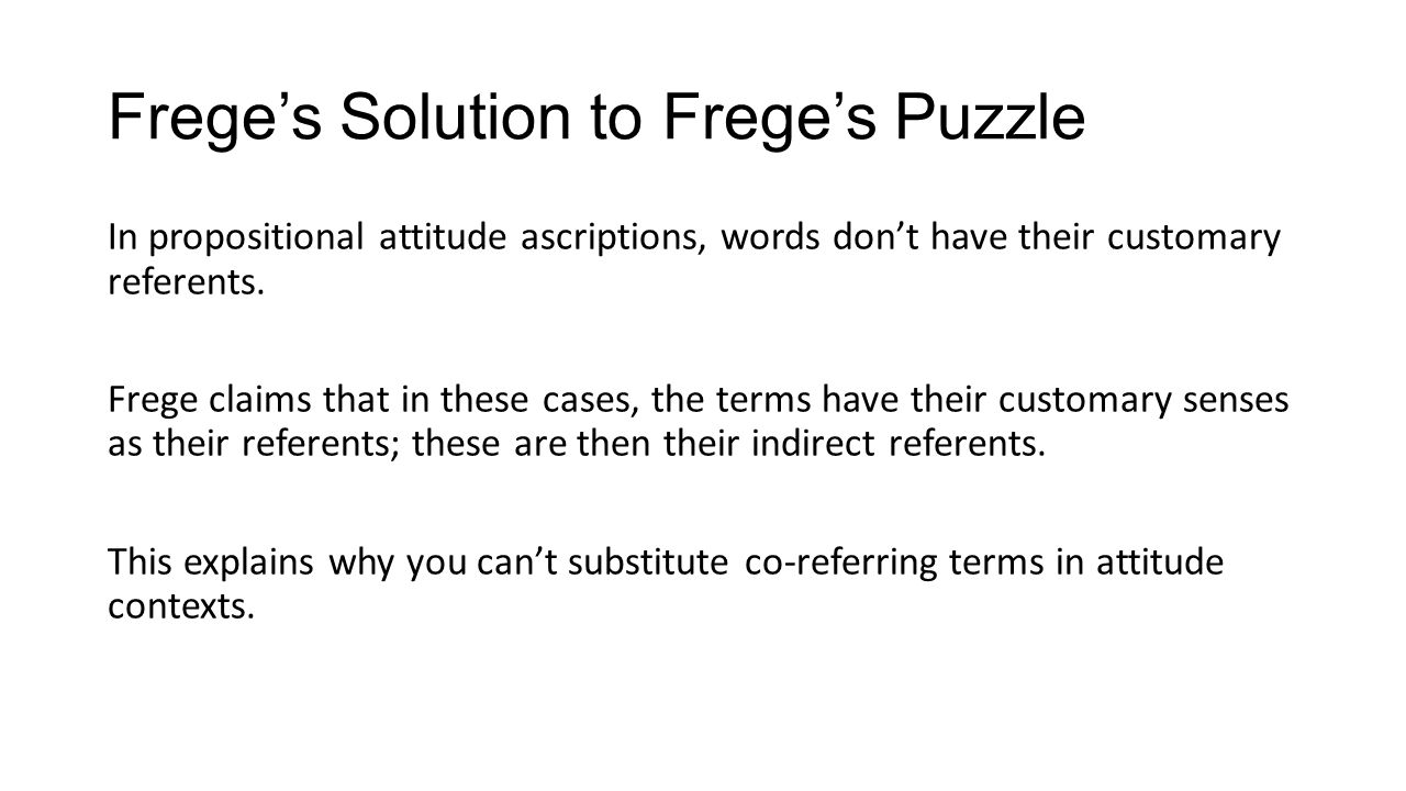Senses. Sense Frege's Goal Frege: mathematical truths are analytic a  priori. We know them via proofs which can be mechanically verified. This is  called. - ppt download