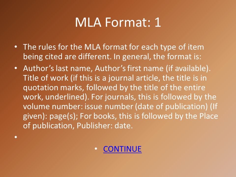 Citation Formats Usually A Professor Requires Citations On A Paper