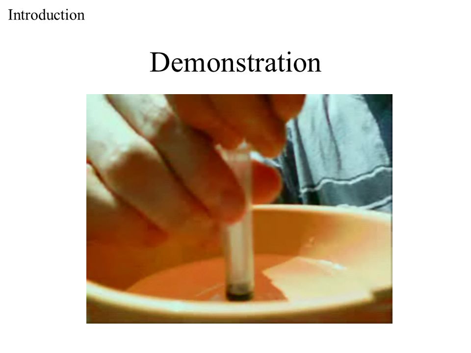 Demonstration Introduction
