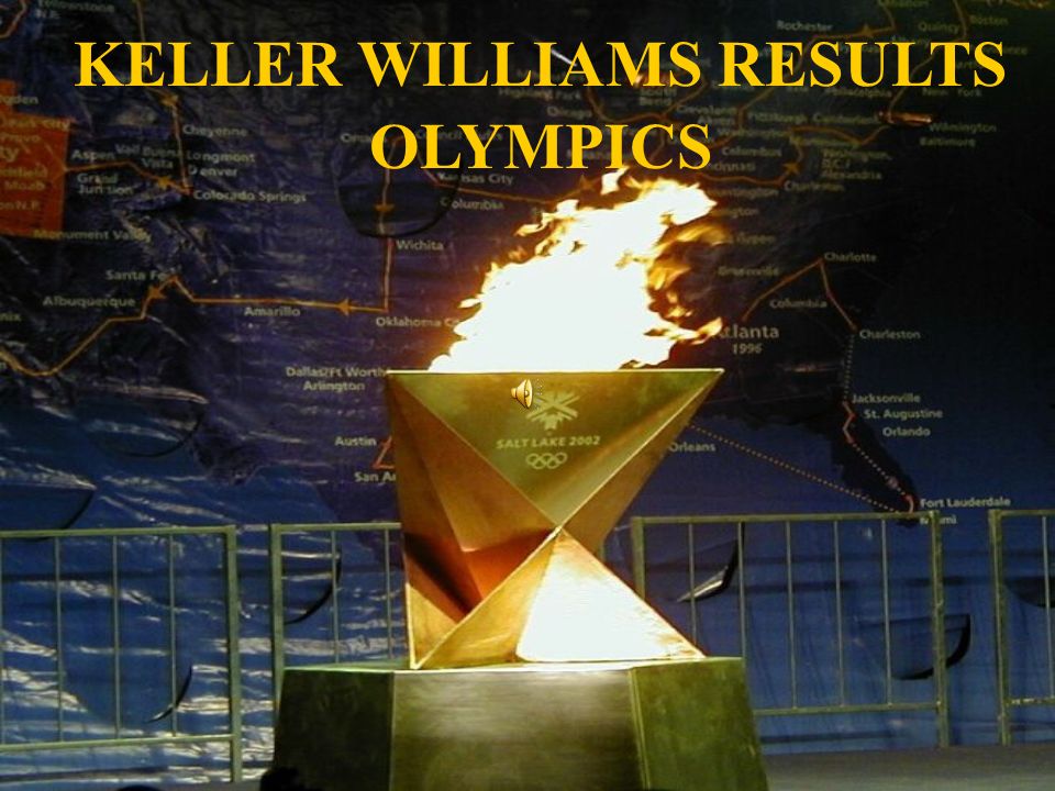 KELLER WILLIAMS RESULTS OLYMPICS