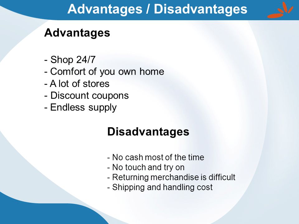 society advantages and disadvantages