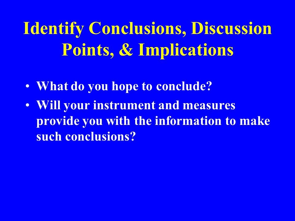 Principles of Instrument & Measurement Development Bonnie L. Halpern ...