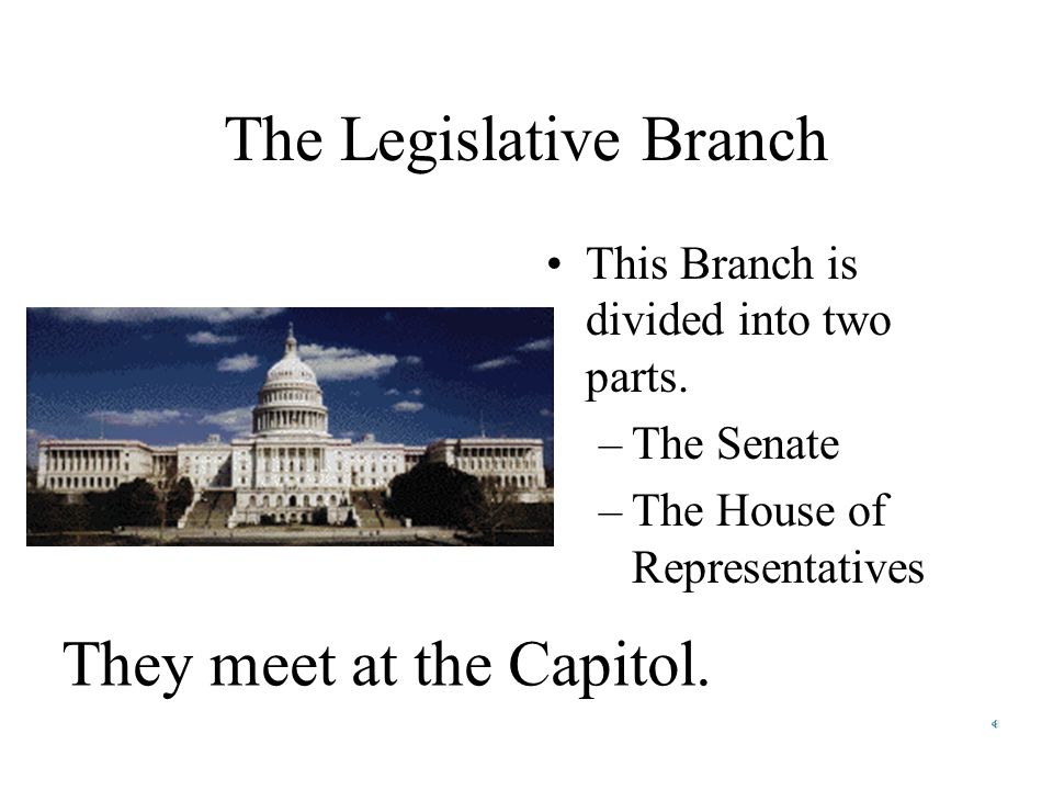 Responsibilities of the Executive Branch To see that the laws passed by Congress are enforced To suggest laws to Congress that the President and /or his party would like to see passed.