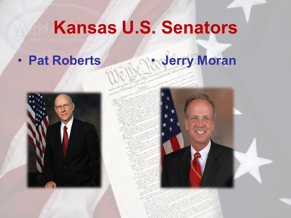 Kansas U.S. Senators Pat RobertsJerry Moran