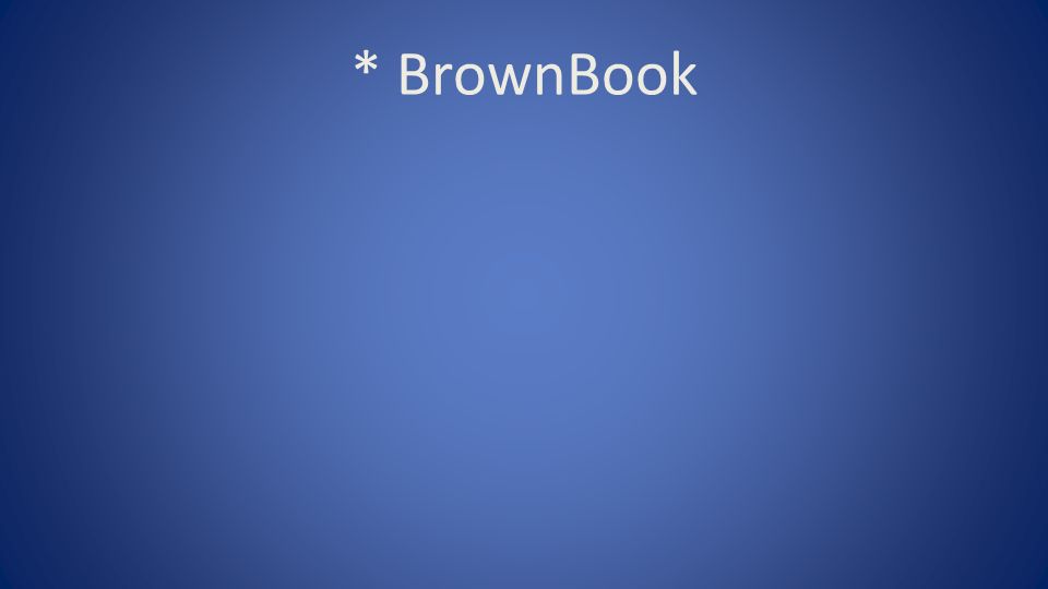 * BrownBook