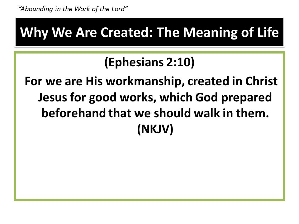 Abounding In The Work Of The Lord”. 1 Cor. 15: Ppt Download