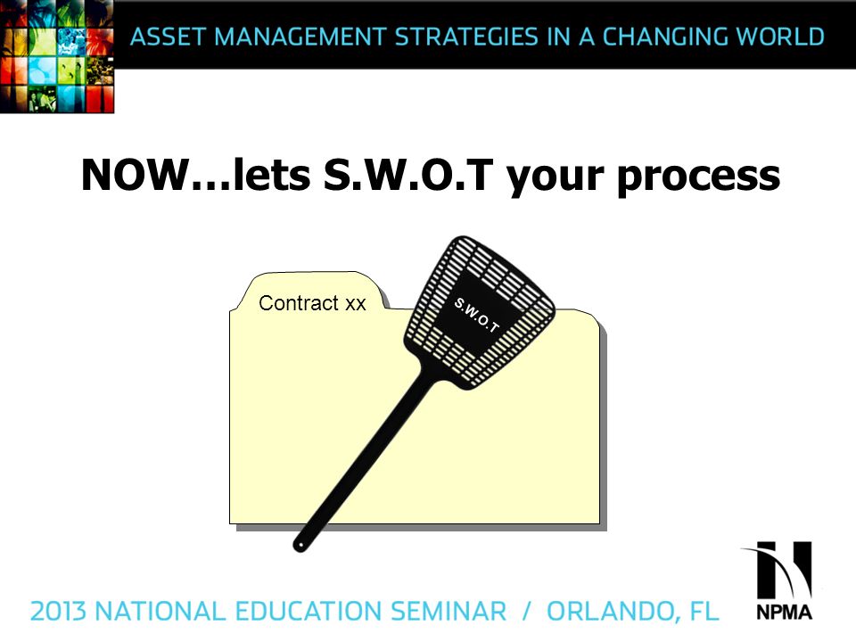 S.W.O.T Contract xx NOW…lets S.W.O.T your process