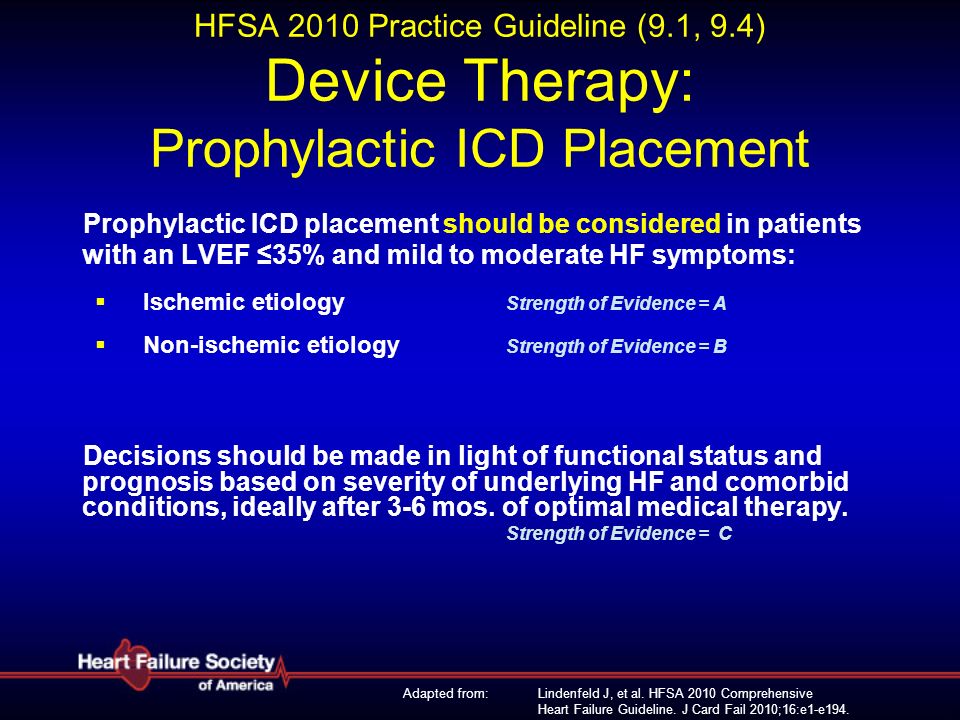 hfsa 2010 comprehensive heart failure practice guideline