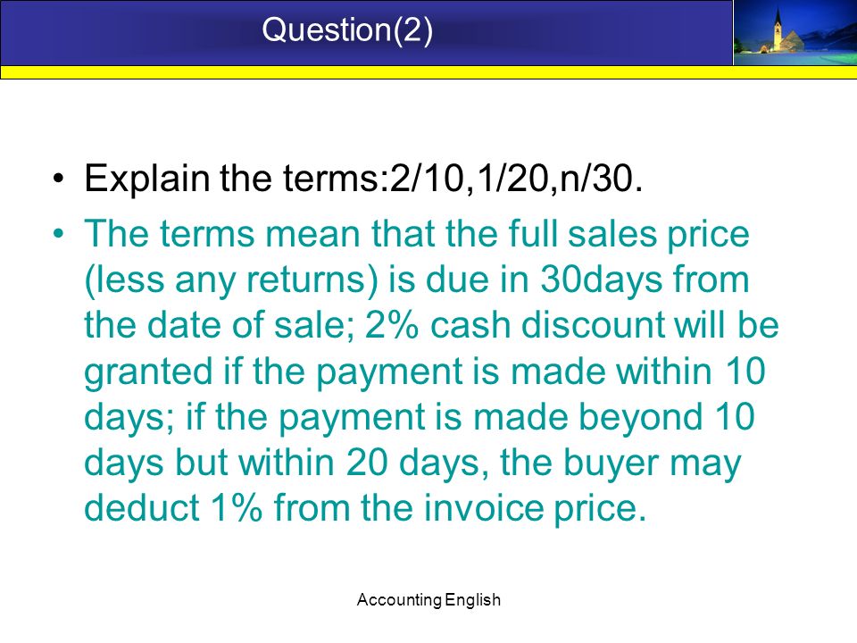 Accounting English Lu Xiufen Ppt Download Accounting English Lu Xiufen Ppt Download