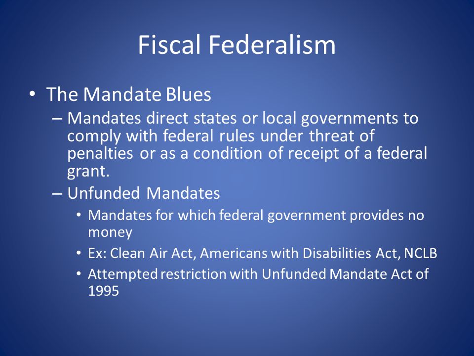 Intergovernmental Relations Today Chapter 3 – Federalism Section 