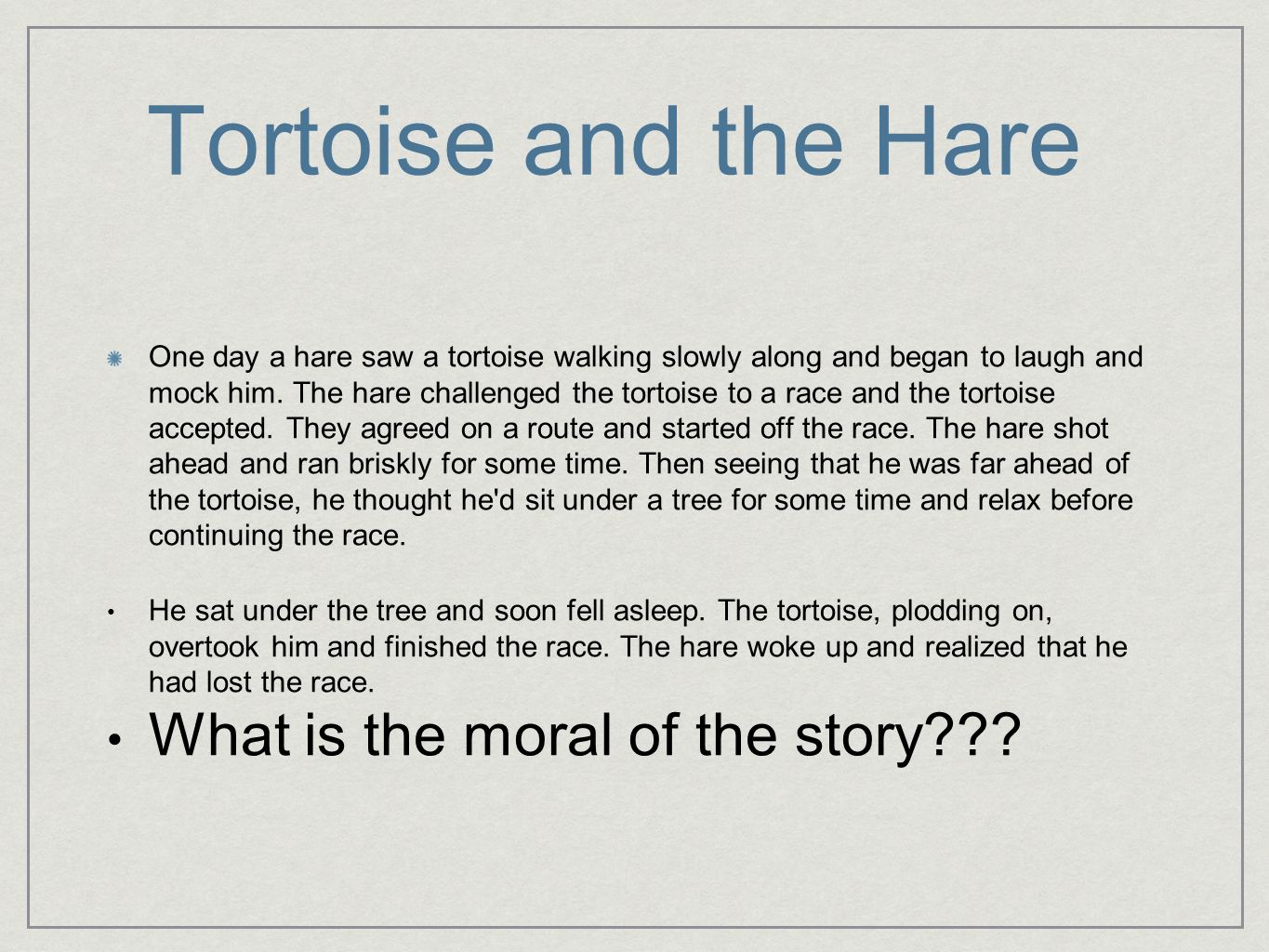 Allegory by Zoey & Tina. What is an Allegory? A story in which people,  things, and ideas represent more than one meaning. - ppt download