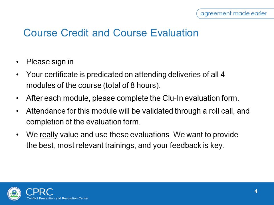 1 Welcome To The Clu In Internet Seminar Negotiations Training For