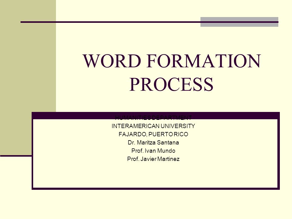 Word formation process. Clipping Word formation. Image formation process. Introducere.
