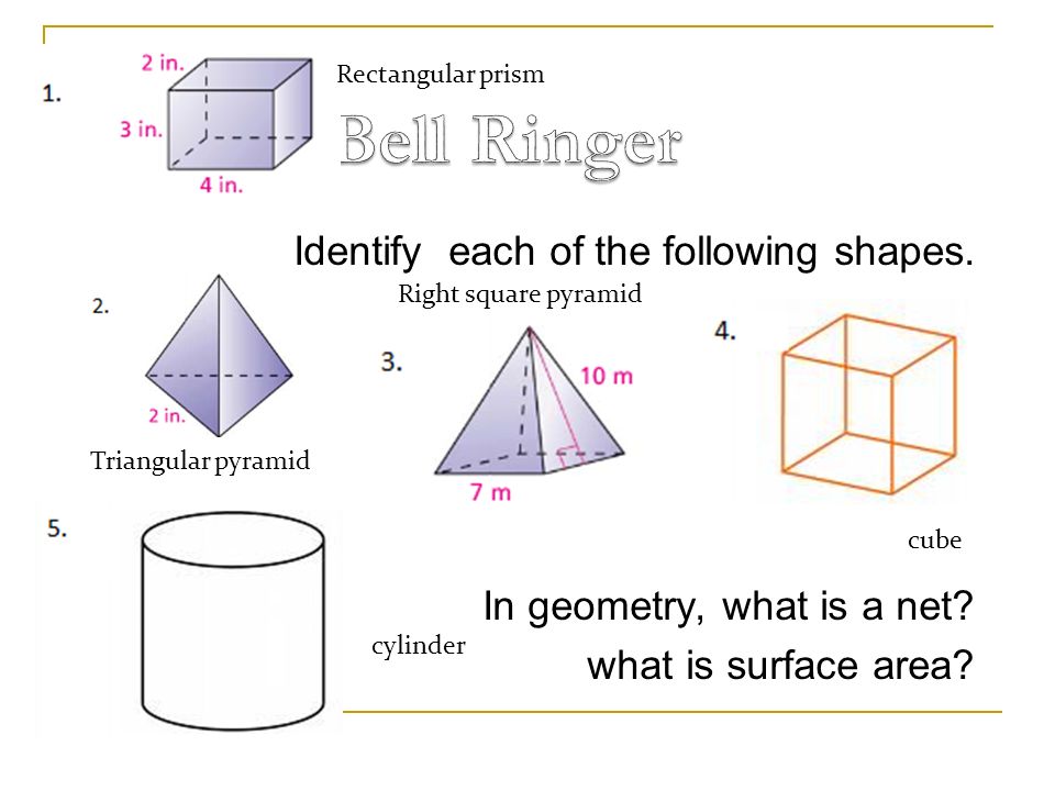 Surface Area Worksheet Total And Lateral Of Rectangular Prism