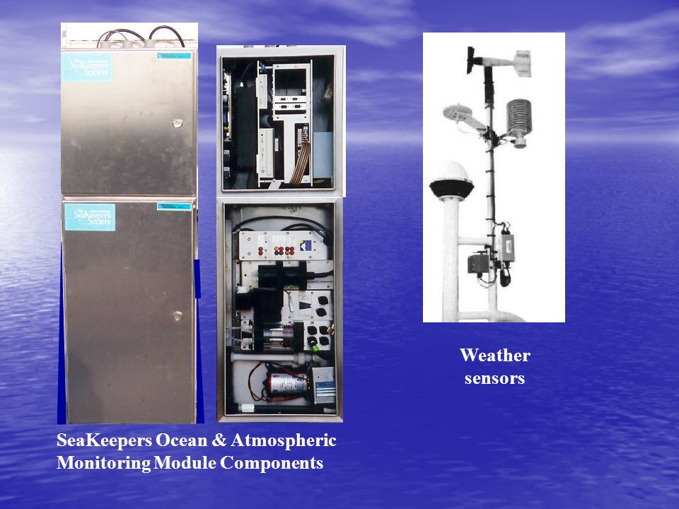 SeaKeepers Ocean & Atmospheric Monitoring Module Components Weather sensors