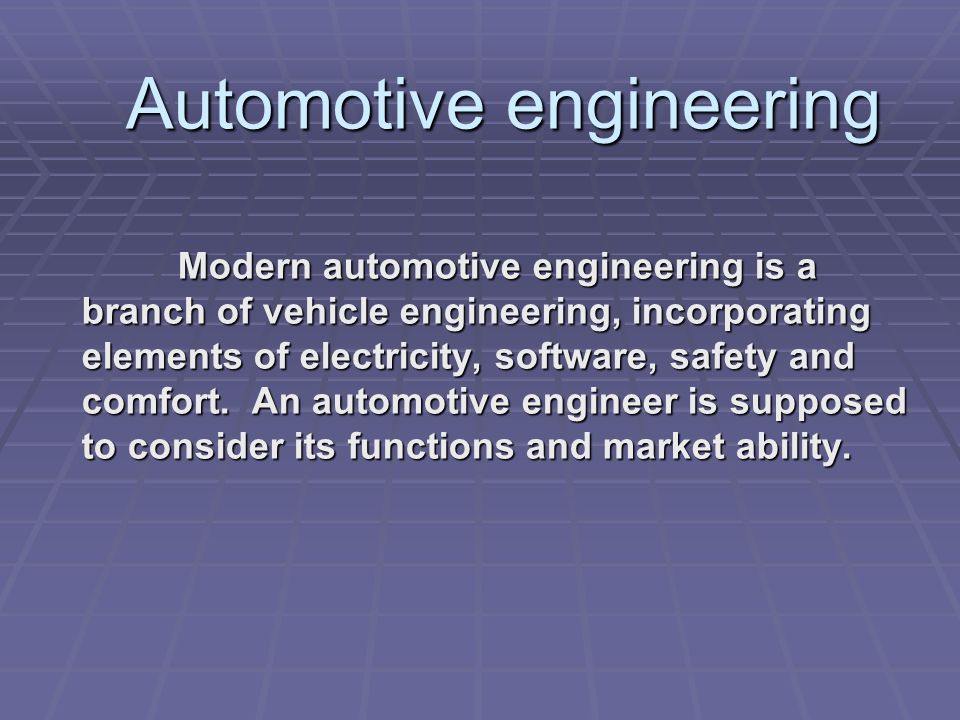 A short introduction of Math and Automotive engineering —— Harvey. - ppt  download