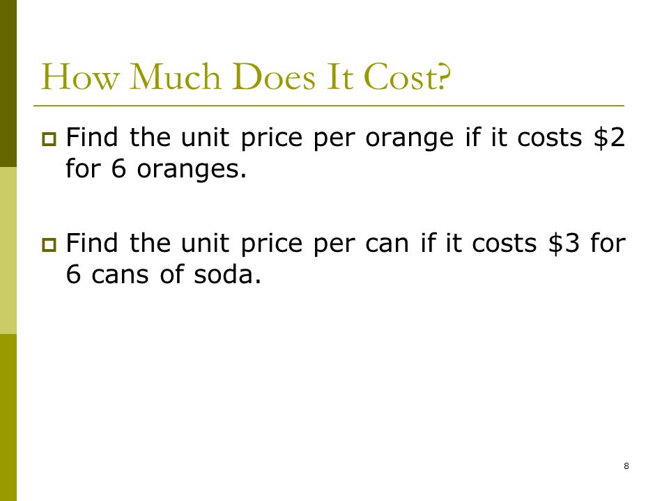 1 pre algebra rates and unit prices 2 what are you learning i can finding the unit price