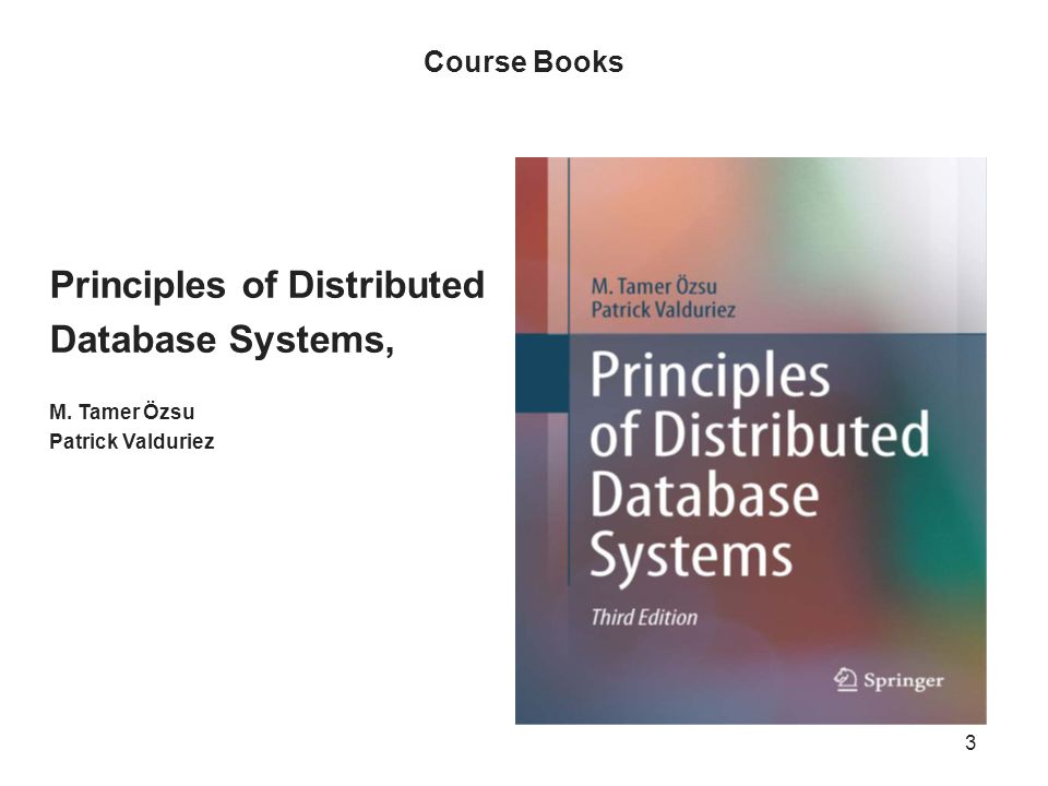 distributed database system by ozsu