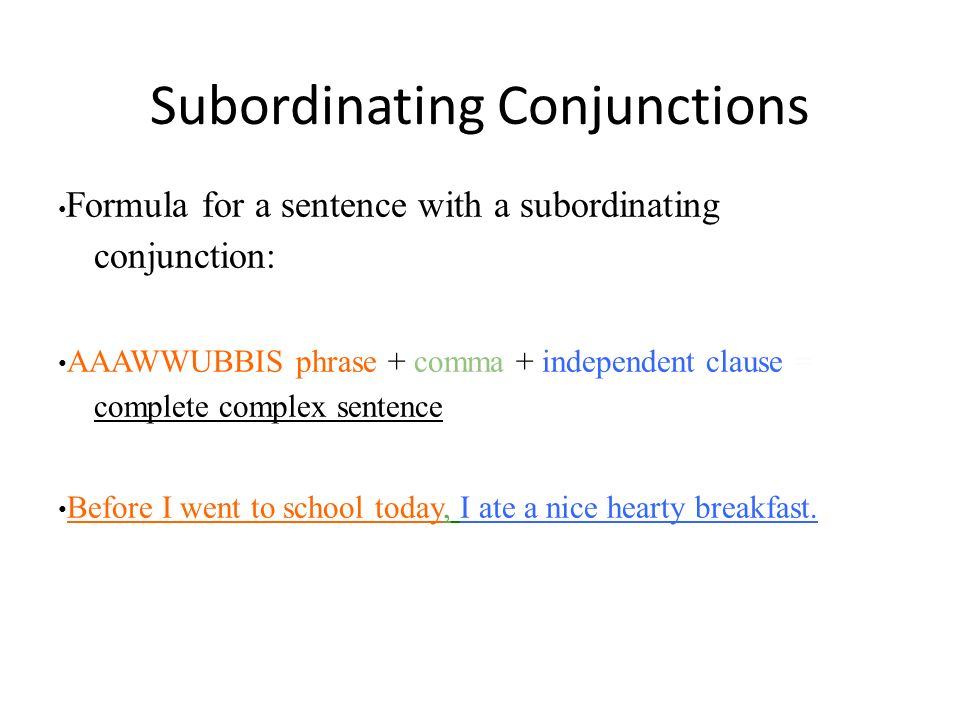 wallpapers Fanboys Conjunctions Comma subordinating conjunctions helps to