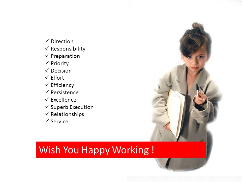 Wish You Happy Working .