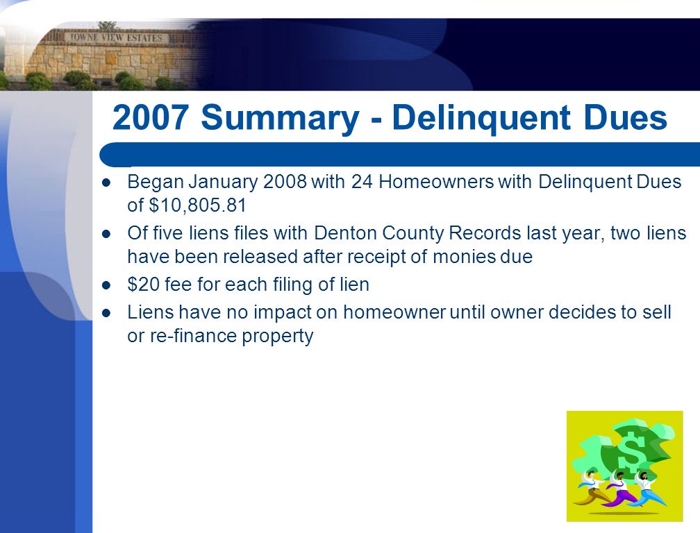 Towne View Estates HOA Annual Meeting March 29, ppt download(07)