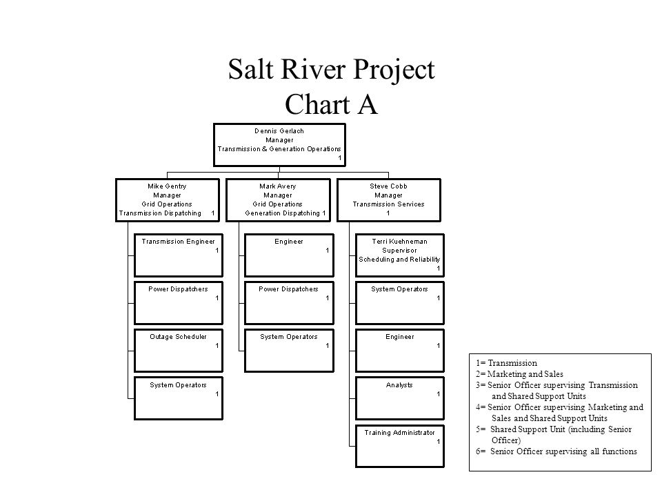 Salt River Project Organizational Chart