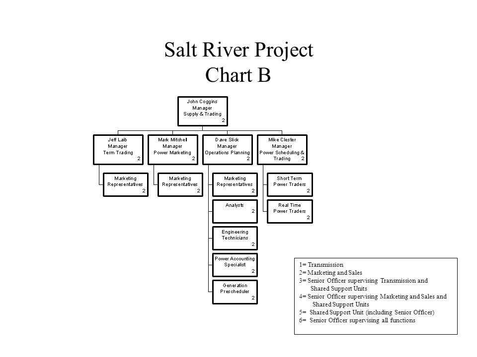 Salt River Project Organizational Chart