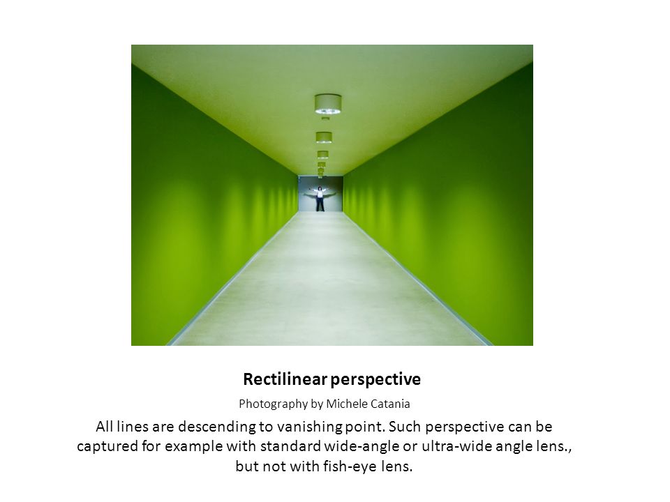 rectilinear perspective photography