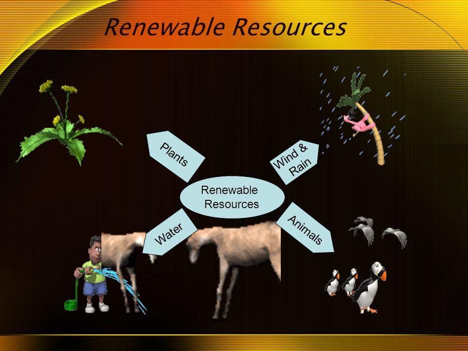 Renewable Resources animals in the ocean die A renewable resource is  replenished by natural processes. Examples of Renewable Resources solar  radiation. - ppt download