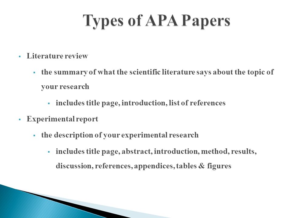 Introduction To Apa Apa Style Is Most Commonly Used For Formatting Types Sample Essay Thesis also Essay Term Paper Proposal Argument Essay Examples