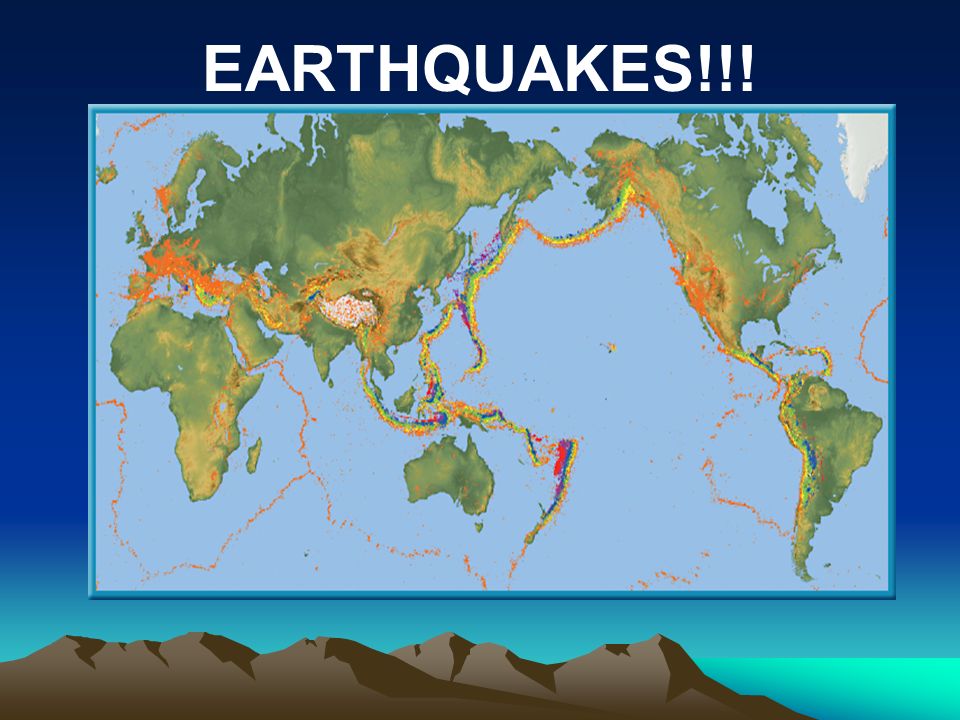 EARTHQUAKES!!!. Earthquakes Earthquake: Sudden movement of rock sliding ...