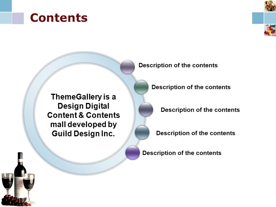 Contents ThemeGallery is a Design Digital Content & Contents mall developed by Guild Design Inc.