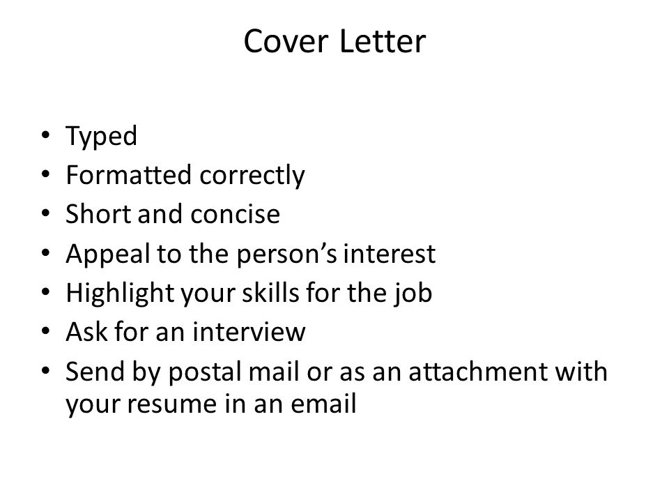 Getting A Job Resume Name Contact Information Educational Background Work Experience Skills Learned From Paid Work Experience Skills Learned From Ppt Download