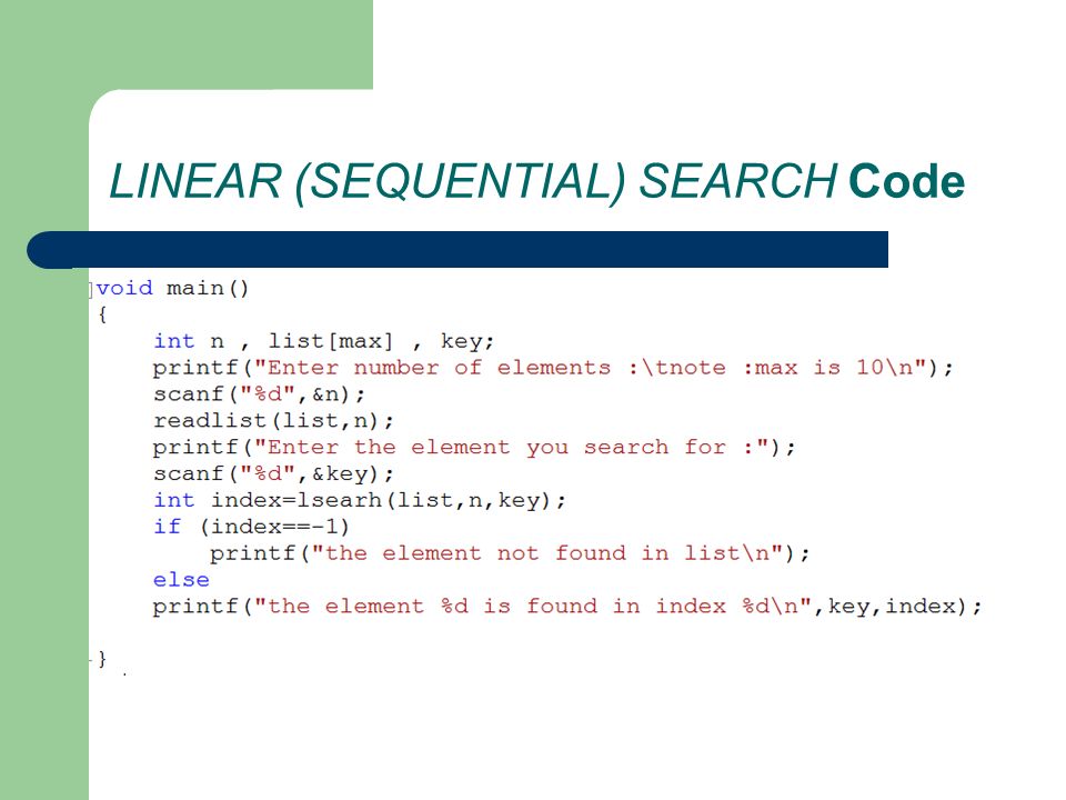 Data Structures & Algorithms Week 4. CHAPTER 3: SEARCHING TECHNIQUES 1 ...