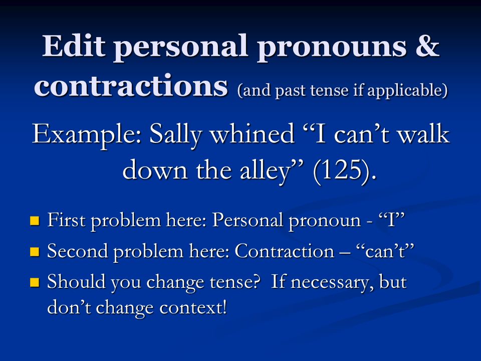 editing quotations heuerman rules of quotations 1 do not lead with editing quotations