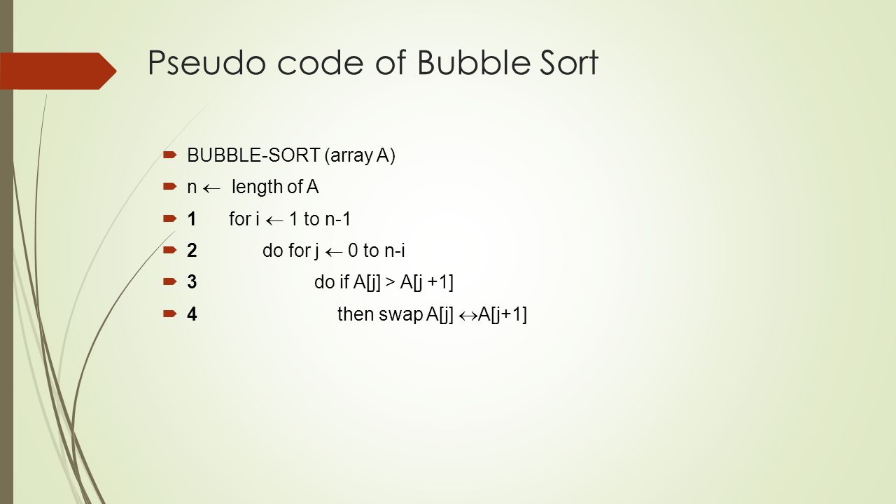 What is Bubble Sort Algorithm? Time Complexity & Pseudocode