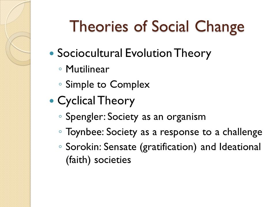 cyclical theory of social change definition