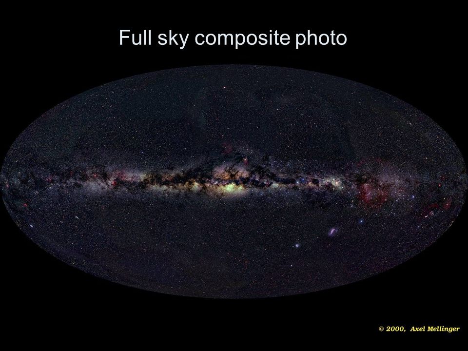 Full sky composite photo