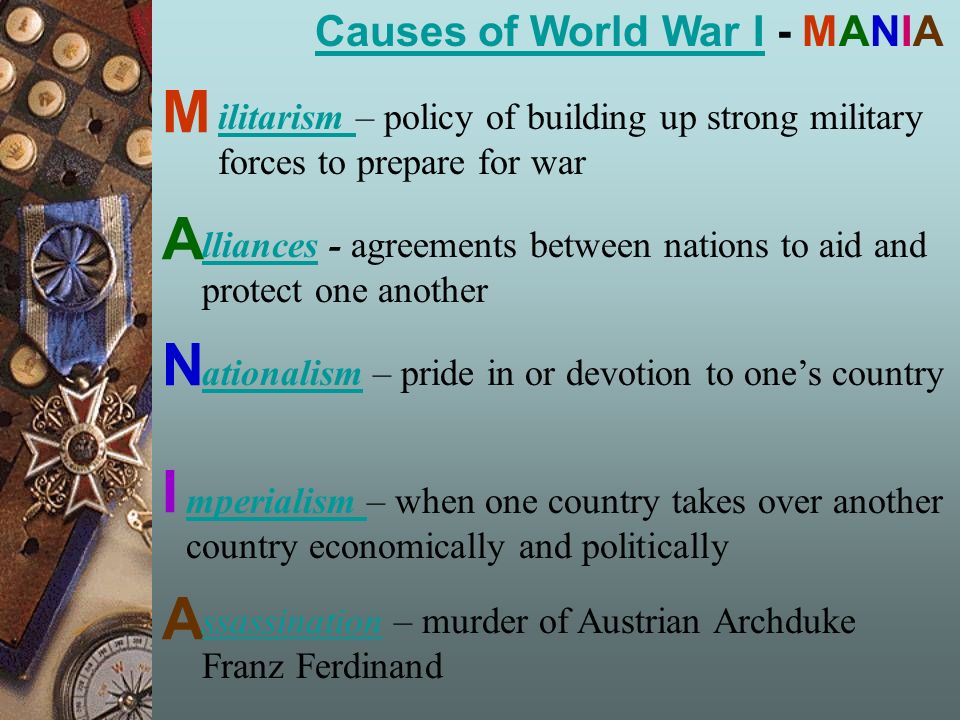 Best Essay Topics For High School Causes And Effects Of World War I Causes Thesis Example For Compare And Contrast Essay also A Healthy Mind In A Healthy Body Essay Causes And Effects Of World War I Causes Of World War Icauses Of Essays Examples English